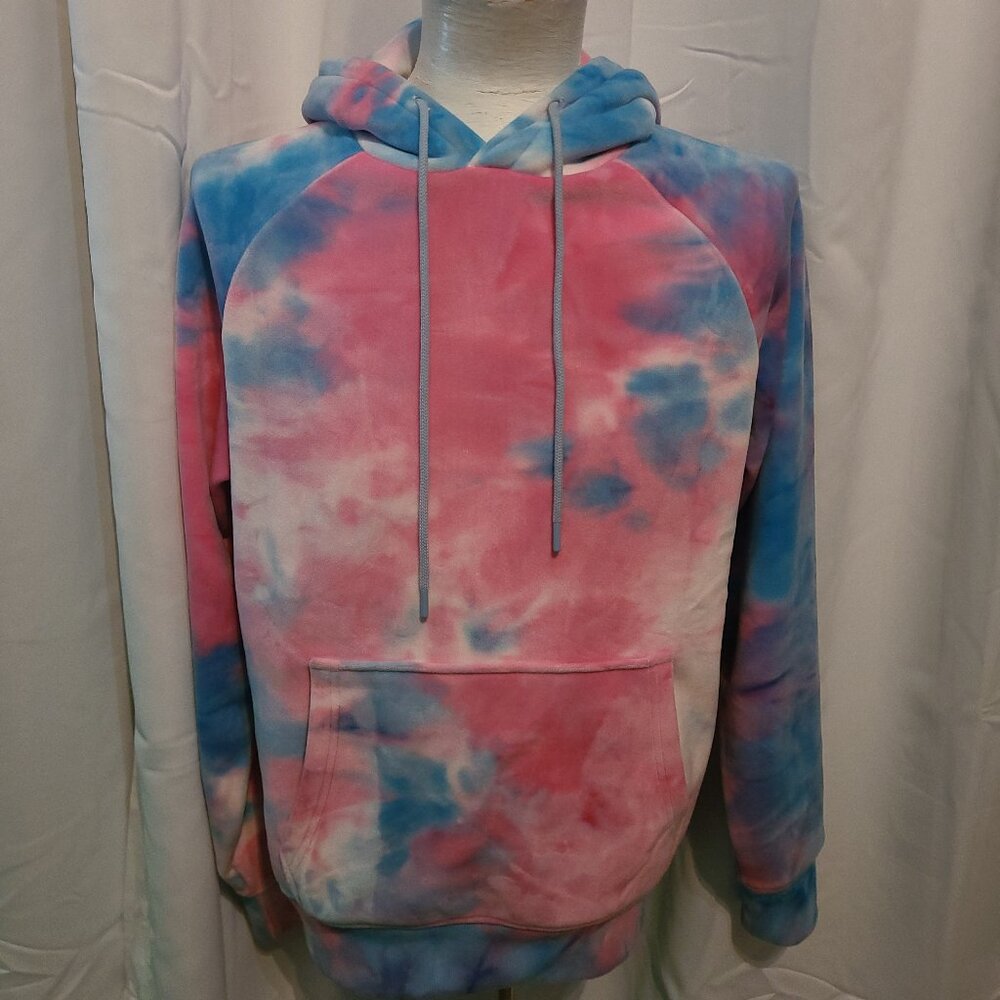 Sparkpaws Hoodie Long Sleeve - M - Pink & Blue